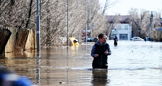 Russia Orenburg Floods