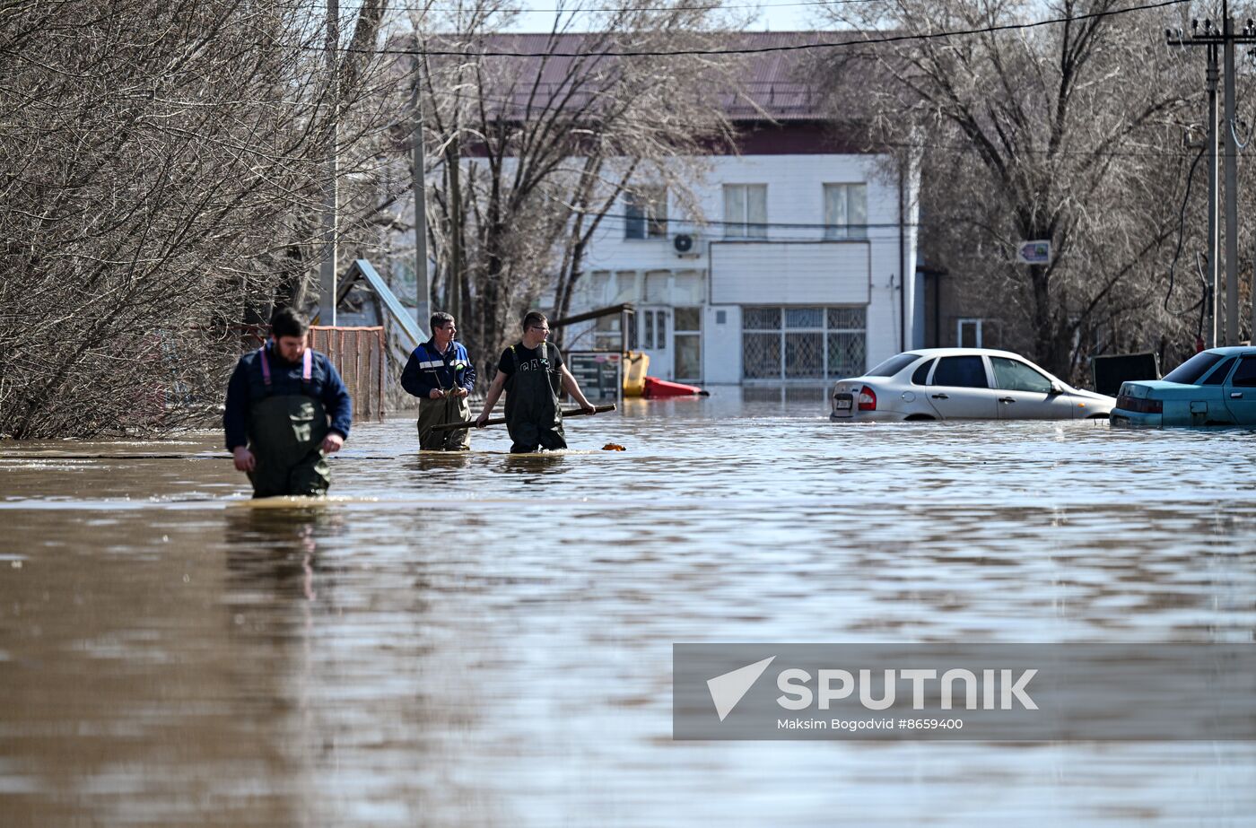 Russia Orenburg Floods