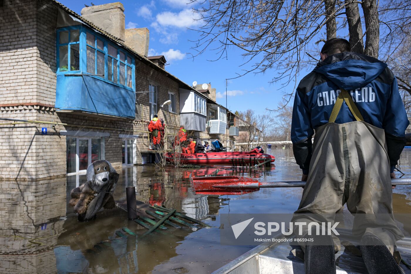 Russia Orenburg Floods