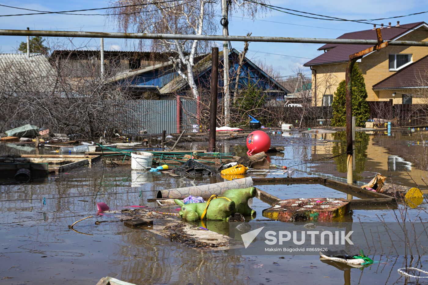 Russia Orenburg Floods