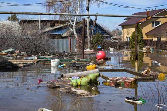 Russia Orenburg Floods