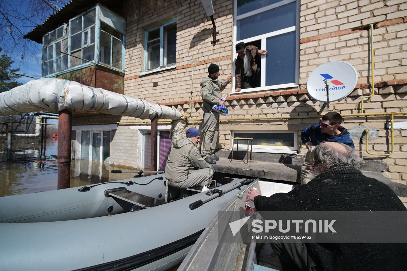 Russia Orenburg Floods