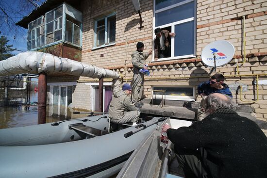 Russia Orenburg Floods