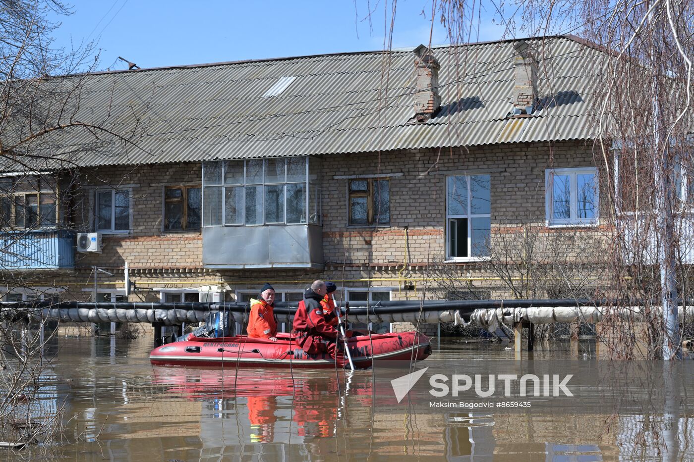 Russia Orenburg Floods