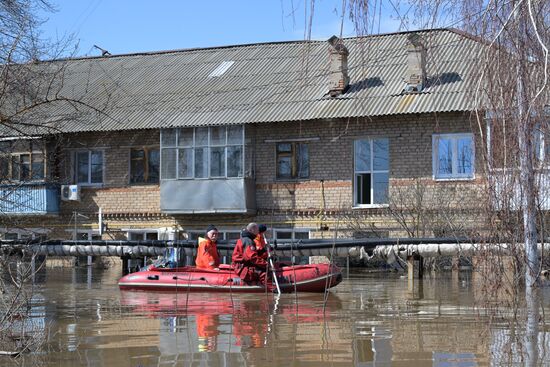 Russia Orenburg Floods