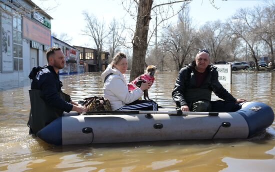 Russia Orenburg Floods