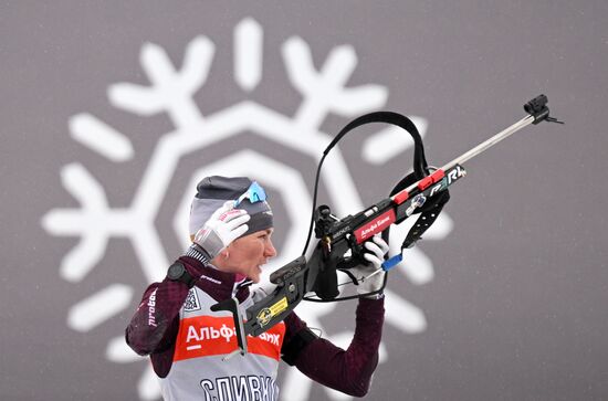 Russia Biathlon Commonwealth Cup Training