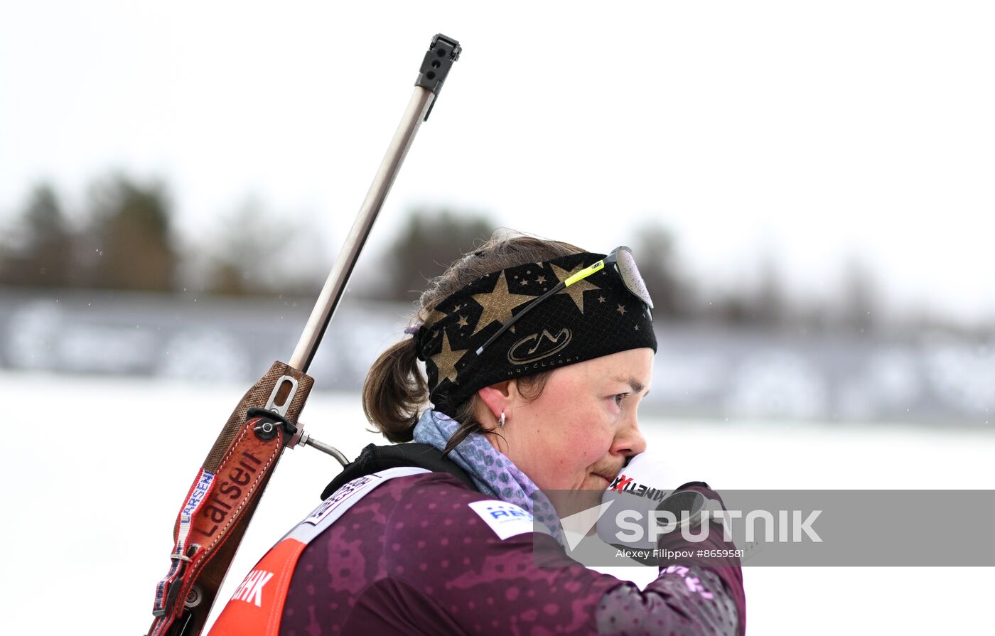 Russia Biathlon Commonwealth Cup Training