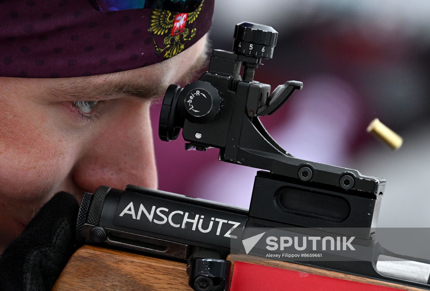 Russia Biathlon Commonwealth Cup Training