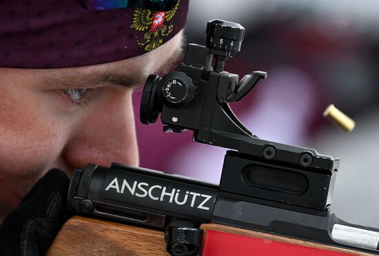 Russia Biathlon Commonwealth Cup Training