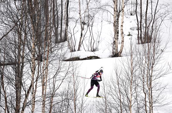 Russia Biathlon Commonwealth Cup Training