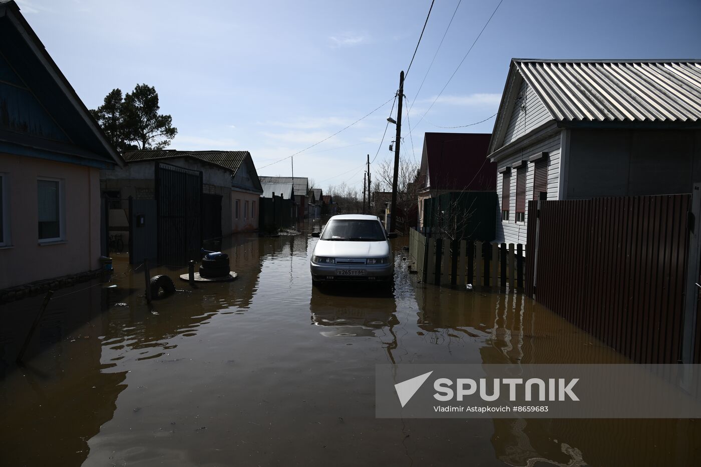 Russia Orenburg Floods