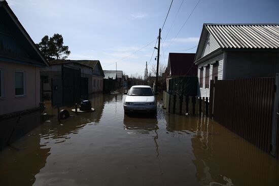 Russia Orenburg Floods