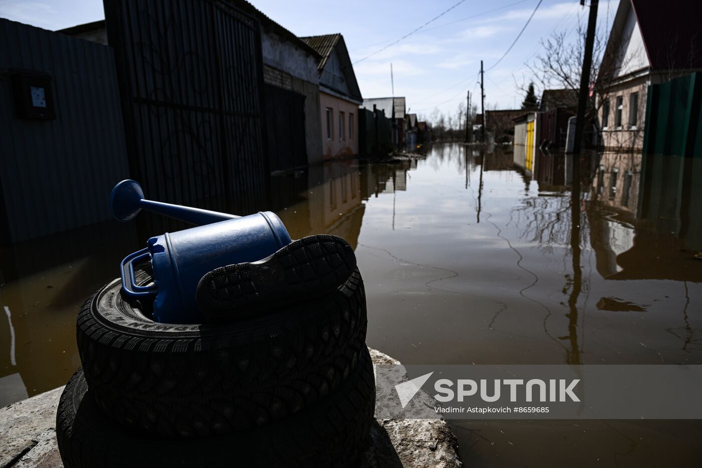 Russia Orenburg Floods