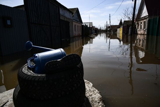 Russia Orenburg Floods