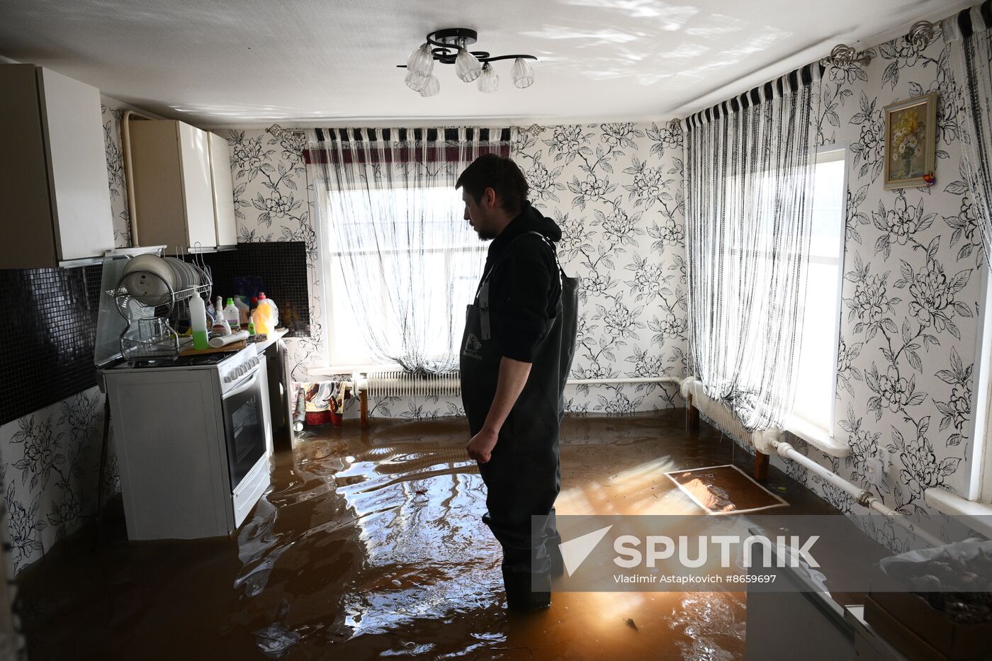 Russia Orenburg Floods