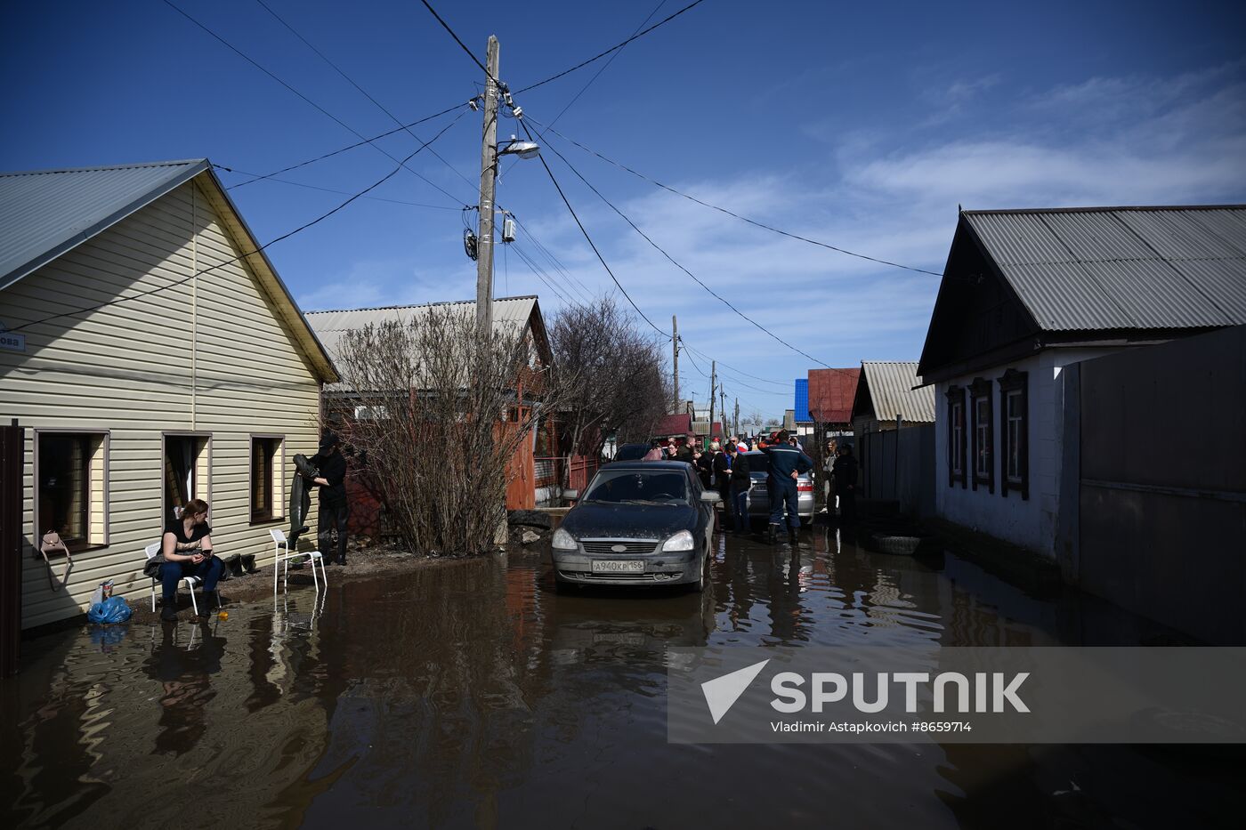 Russia Orenburg Floods