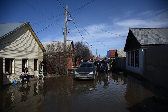 Russia Orenburg Floods