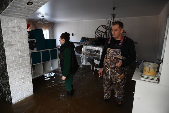 Russia Orenburg Floods