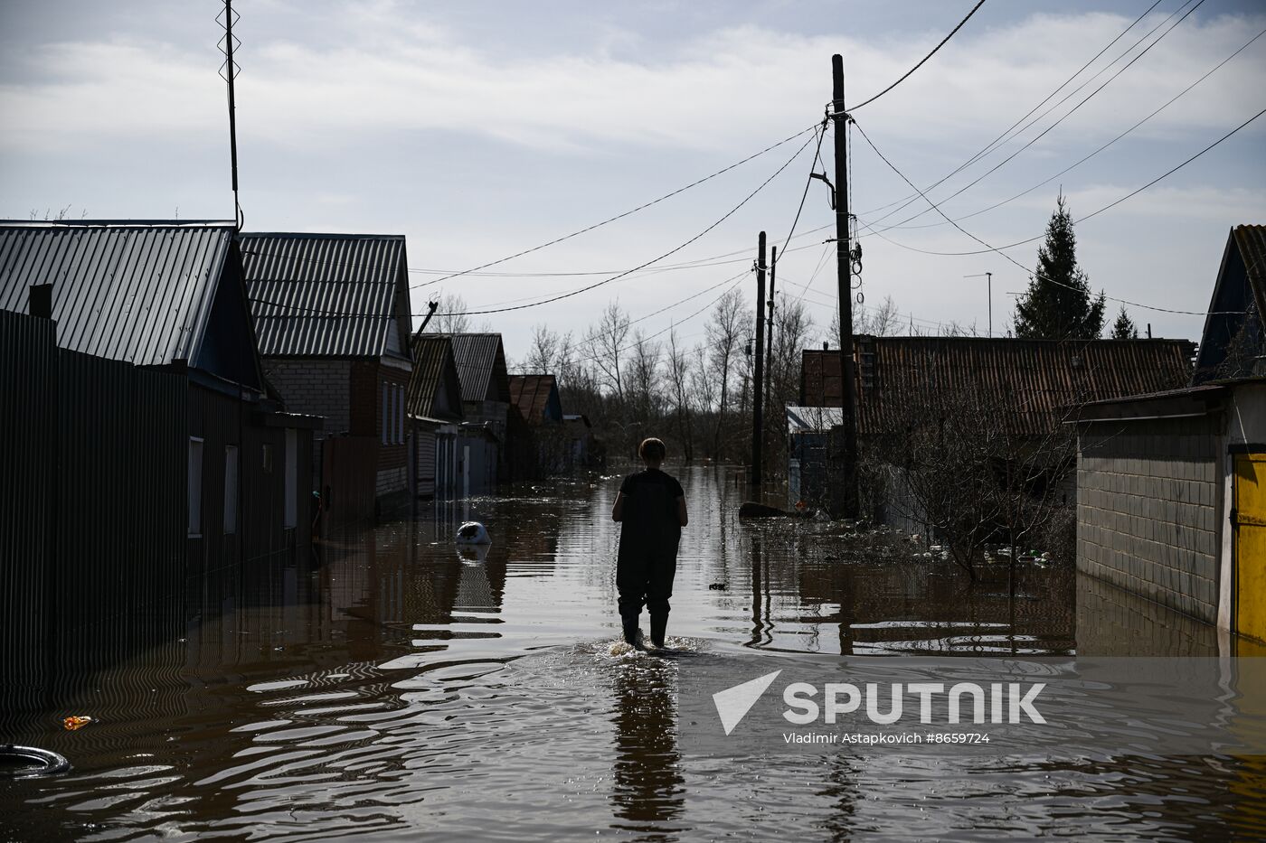 Russia Orenburg Floods