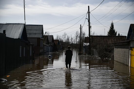 Russia Orenburg Floods