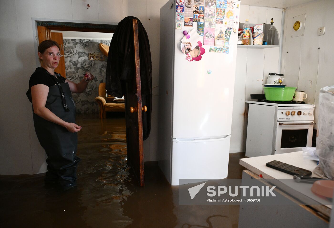 Russia Orenburg Floods