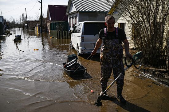 Russia Orenburg Floods