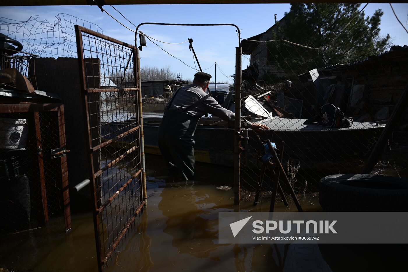 Russia Orenburg Floods