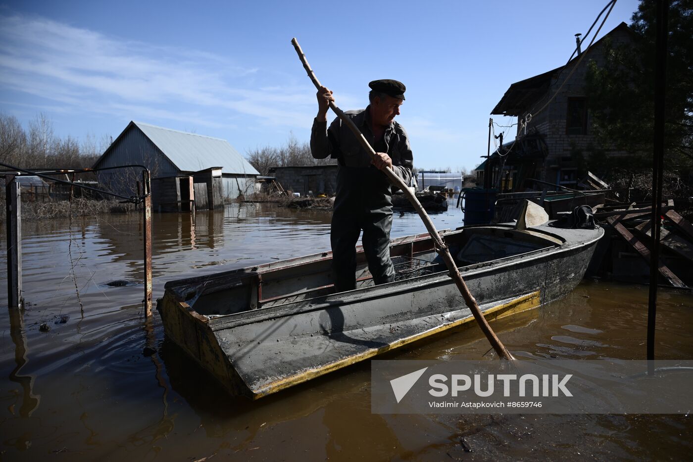 Russia Orenburg Floods