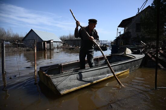 Russia Orenburg Floods