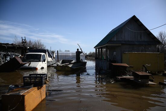 Russia Orenburg Floods