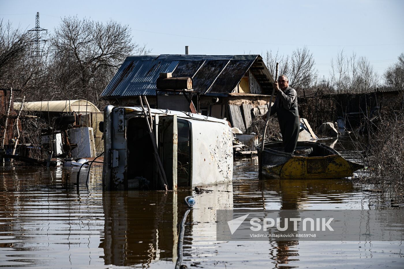 Russia Orenburg Floods