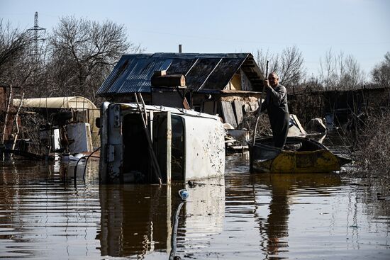 Russia Orenburg Floods