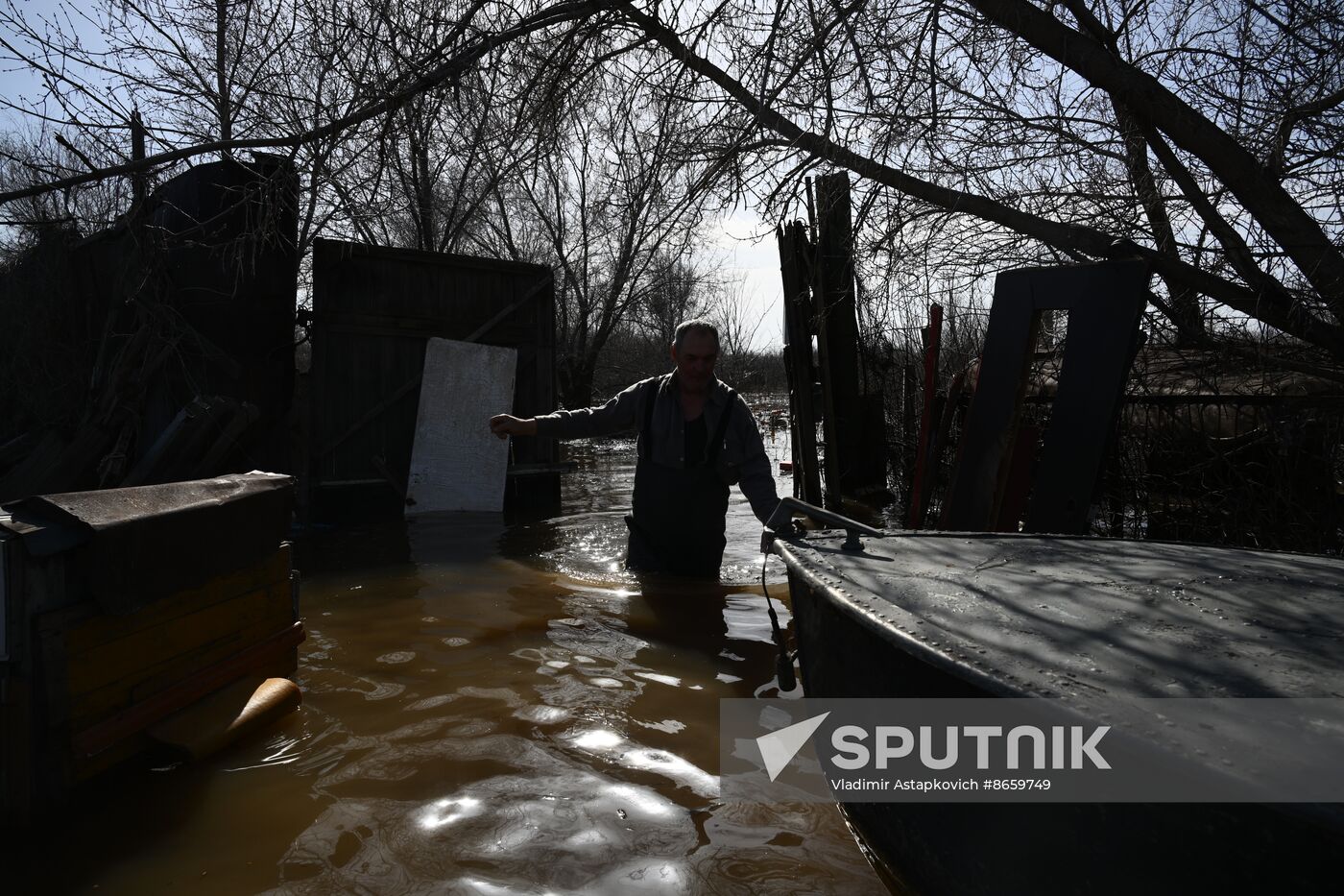 Russia Orenburg Floods