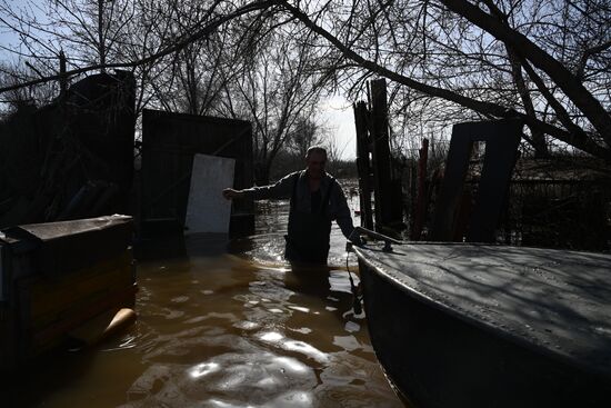 Russia Orenburg Floods