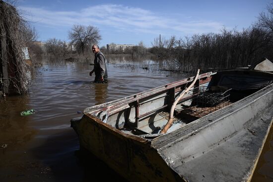 Russia Orenburg Floods