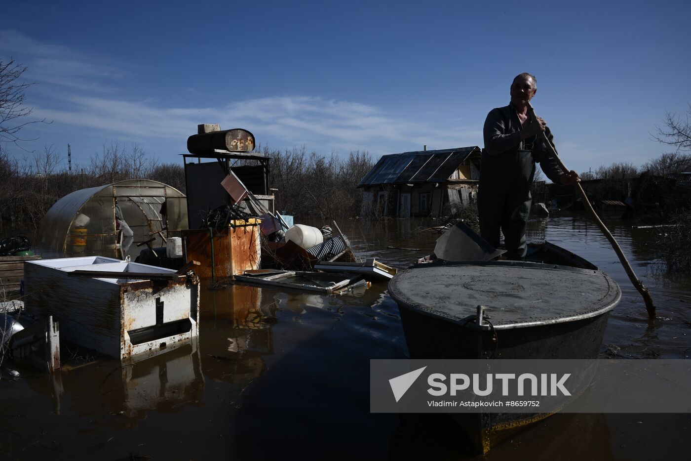 Russia Orenburg Floods