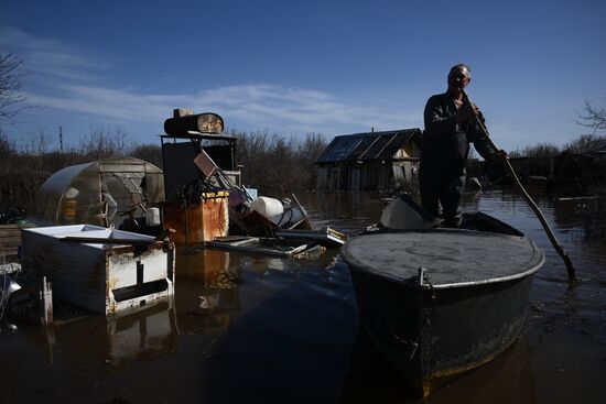 Russia Orenburg Floods