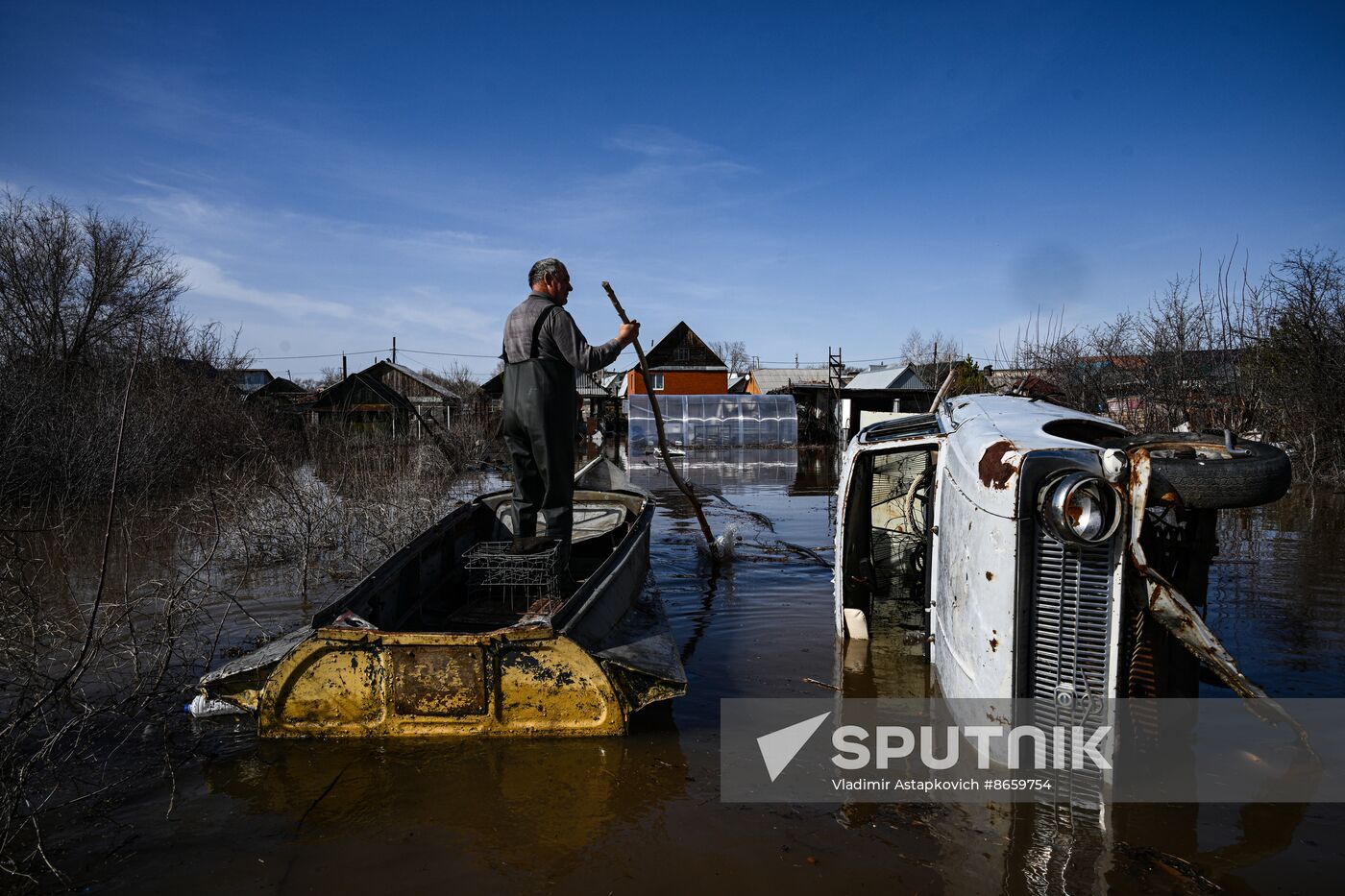 Russia Orenburg Floods