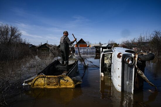 Russia Orenburg Floods