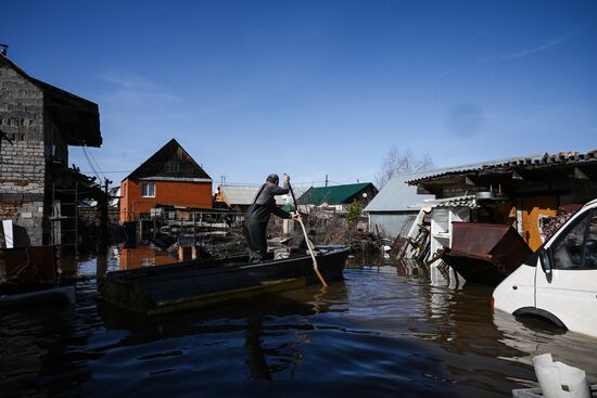 Russia Orenburg Floods