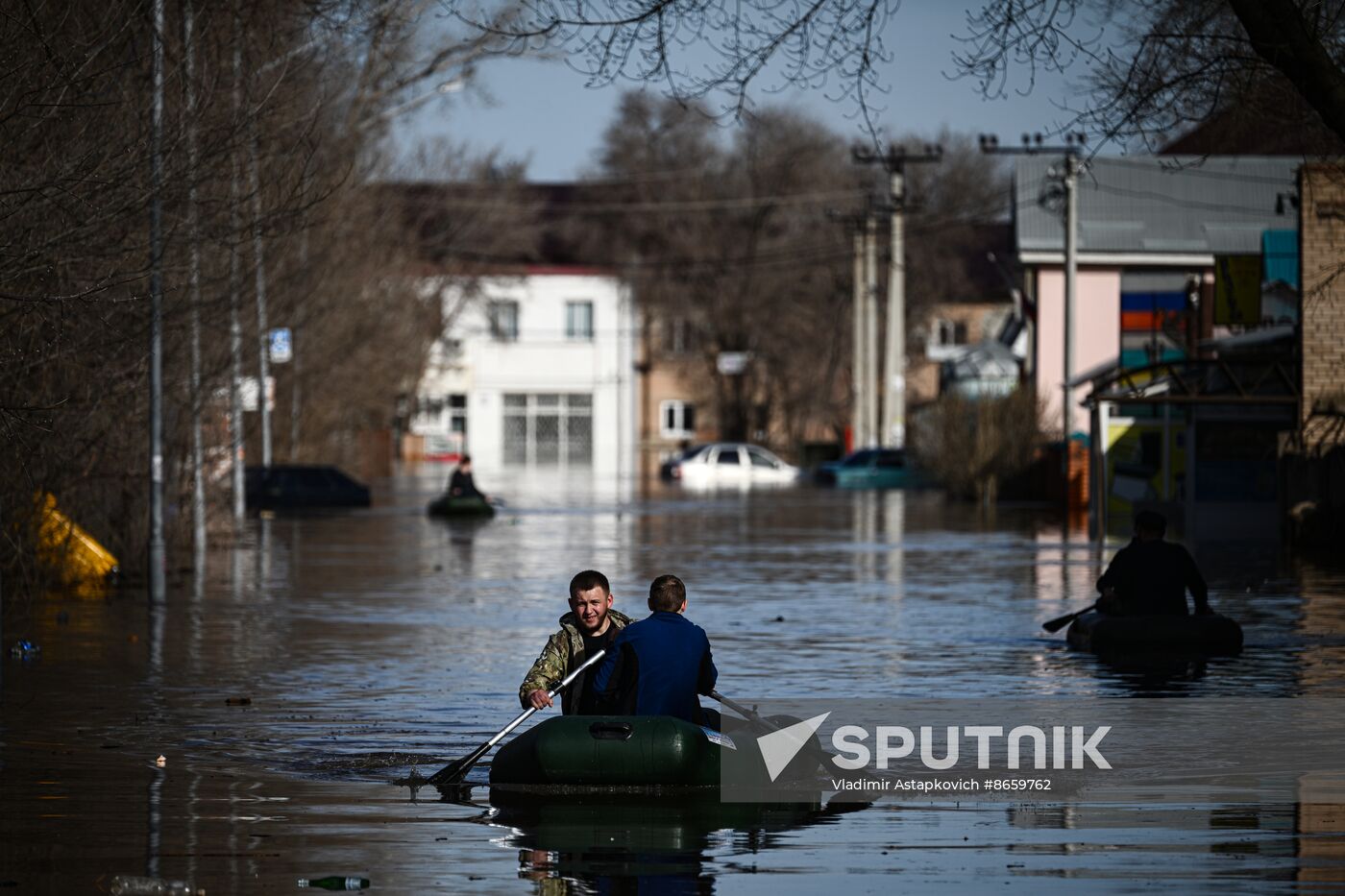 Russia Orenburg Floods