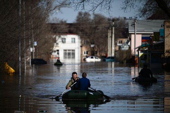 Russia Orenburg Floods