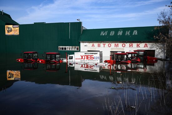 Russia Orenburg Floods