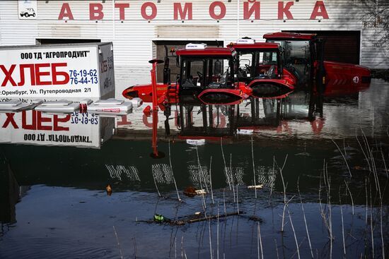 Russia Orenburg Floods