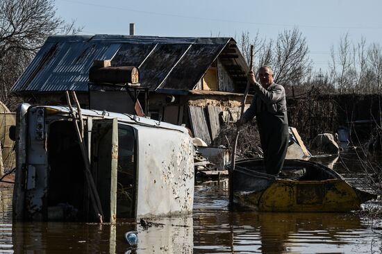 Russia Orenburg Floods