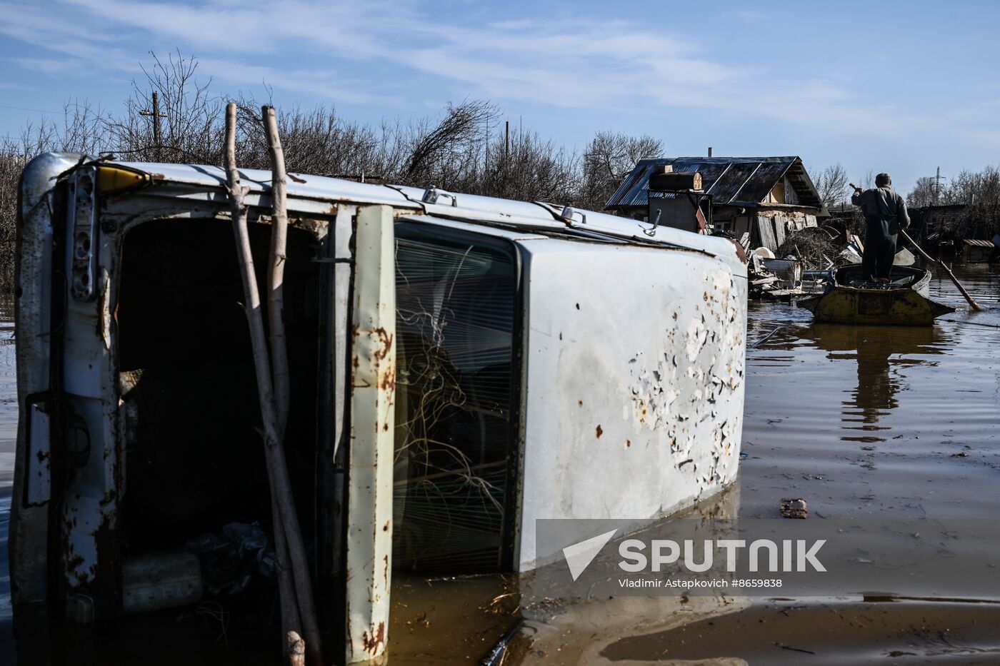 Russia Orenburg Floods