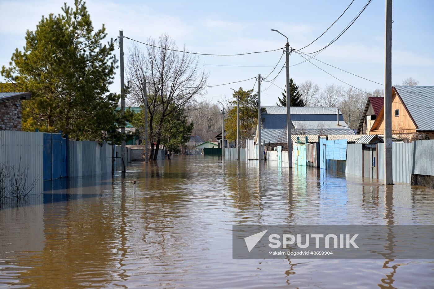 Russia Orenburg Floods