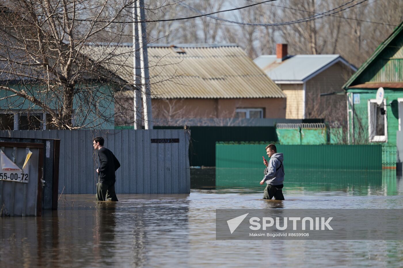 Russia Orenburg Floods