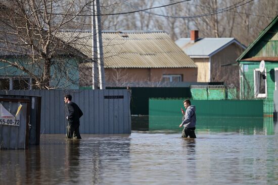 Russia Orenburg Floods